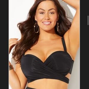 NWT two piece GabiFresh x swimsuits for all Wrap bikini